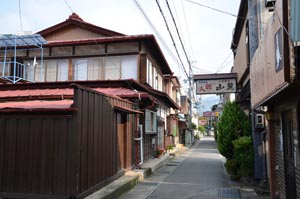 上諏訪町衣之渡遊郭の記録写真
