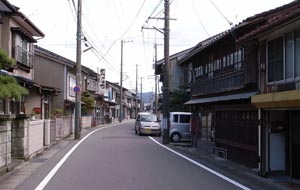 佐渡両津町夷町遊郭の記録写真