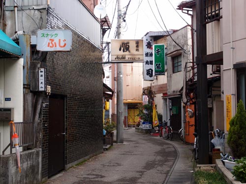 山形市遊郭の記録写真