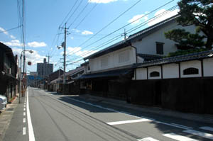 山口市後町遊郭の記録写真