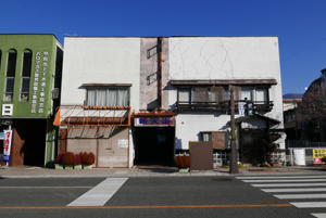 甲府市穴切遊郭の記録写真