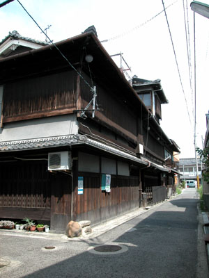 郡山町洞泉寺遊郭の記録写真