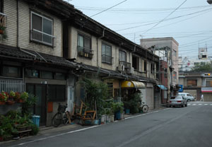 大阪市飛田遊郭の記録写真